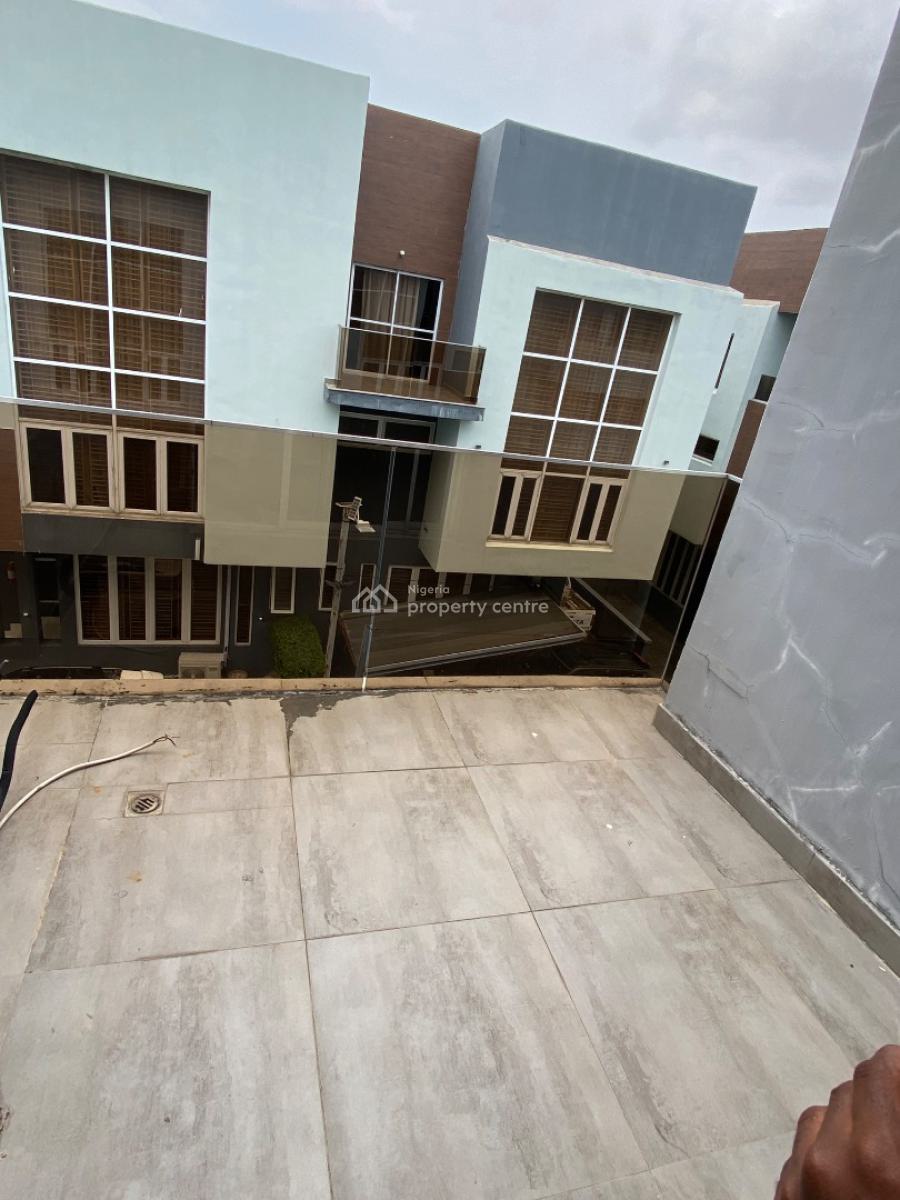 Luxury Large Terraced 5 Bedroom Duplex with a Bq, Osapa Shoprite Road, Osapa, Lekki, Lagos, Terraced Duplex for Sale