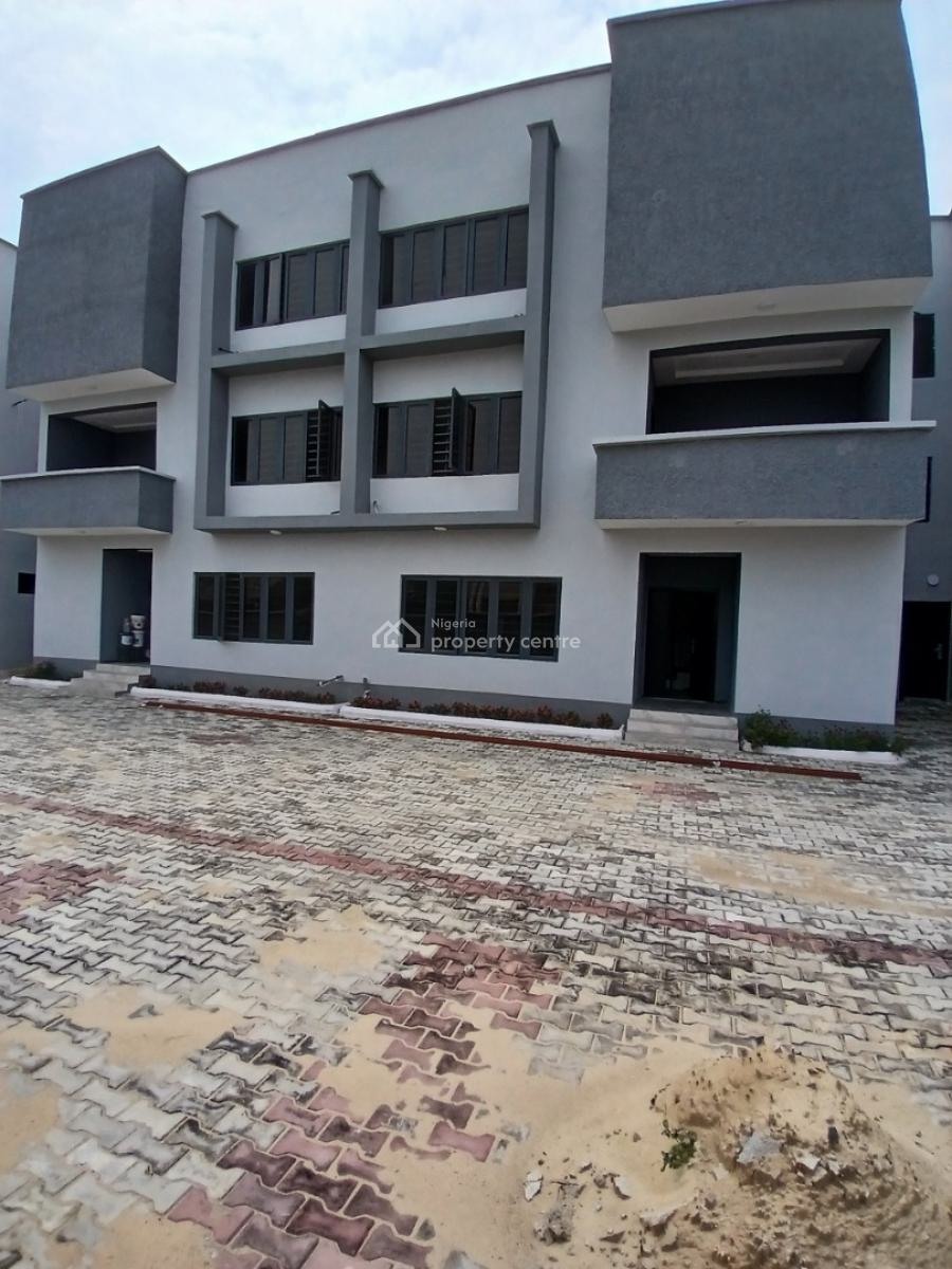 Brand New 4bedroom Duplex with Bq, Study Room.and Swimming Pool, Gated and Secured Estate, Ologolo, Lekki, Lagos, Semi-detached Duplex for Rent