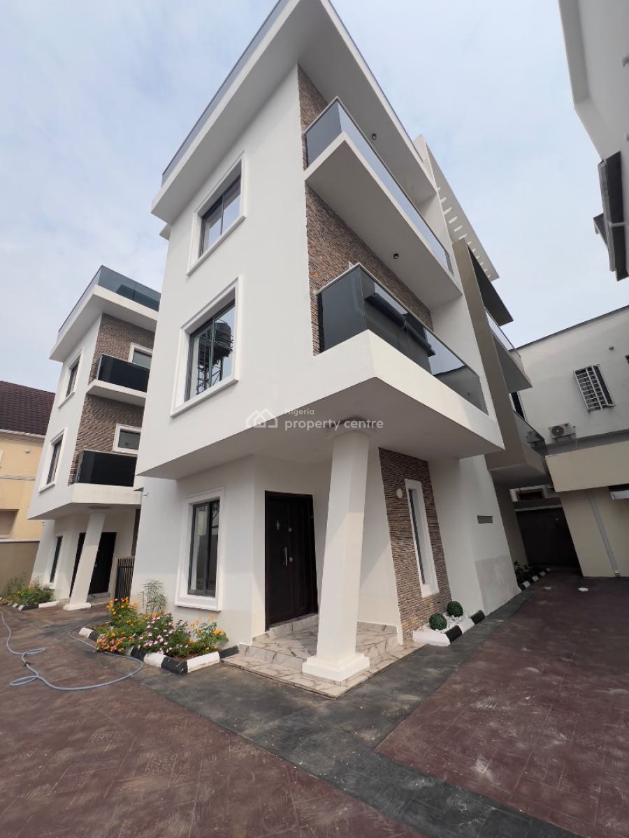 Sleek 4bedroom Detached Duplex with Bq, Agungi, Lekki, Lagos, Detached Duplex for Sale