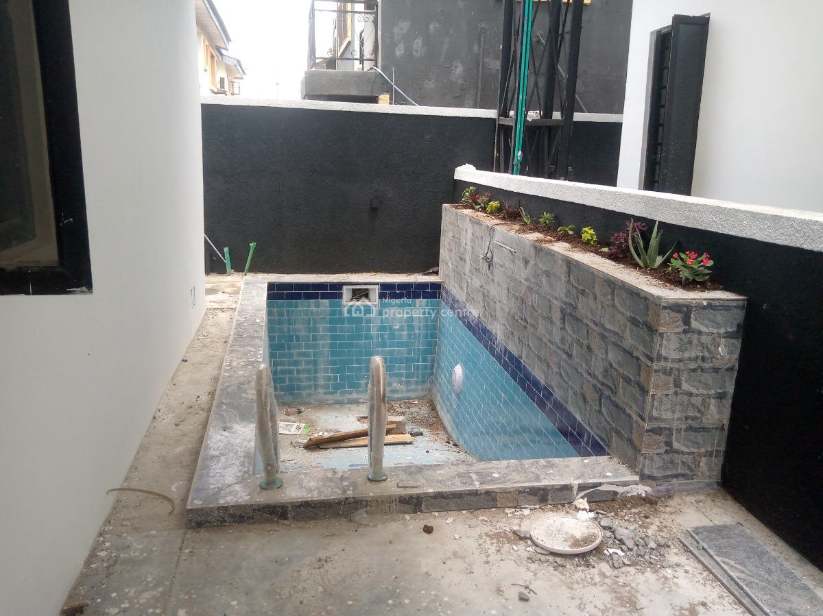 Luxury 5bdrm Fully Detached Mansion with 1rm Bq and Swimming Pool, Off Lekki Epe Express Way Thomas Estate, Ajah, Lagos, Detached Duplex for Sale