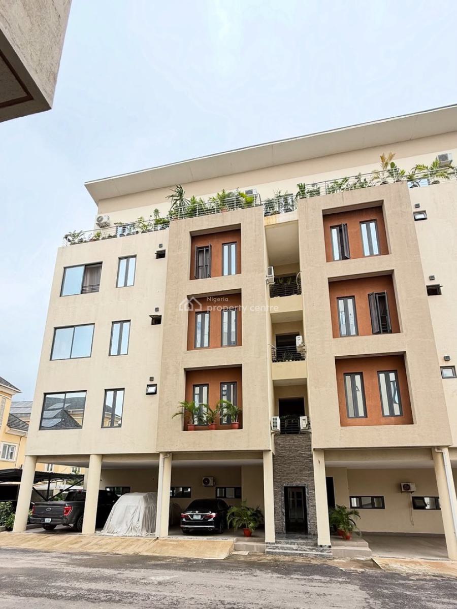 Luxurious 3 Bedrooms Serviced Apartment in a Serene Neighborhood, Kado in Beautiful Neighborhood, Kado, Abuja, Flat / Apartment for Rent
