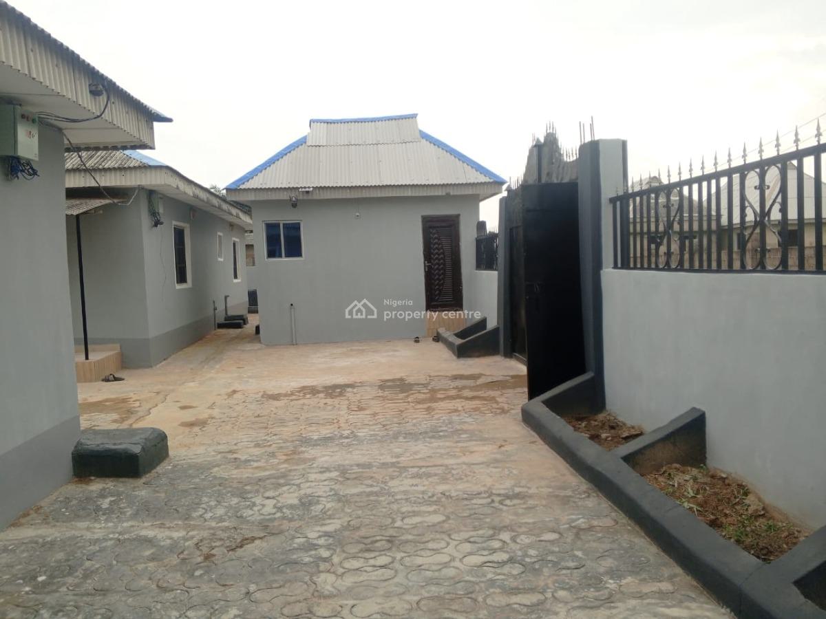 Newly Bungalow of 10 Units of Flats of One Bedroom and Two Bedroom, Oreta Igbogbo, Ikorodu, Lagos, Mini Flat (room and Parlour) for Sale