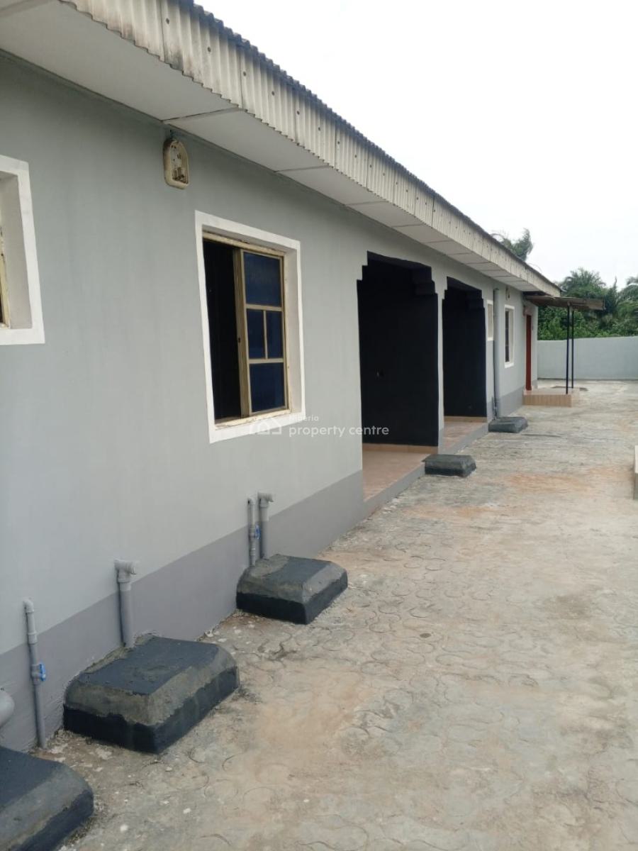 Newly Bungalow of 10 Units of Flats of One Bedroom and Two Bedroom, Oreta Igbogbo, Ikorodu, Lagos, Mini Flat (room and Parlour) for Sale