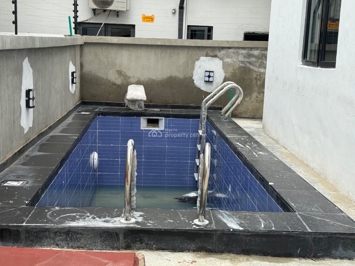 Contemporary 5 Bedroom Smart Home with a Maid Rooms., Chevron, Lekki Expressway, Lekki, Lagos, Detached Duplex for Rent
