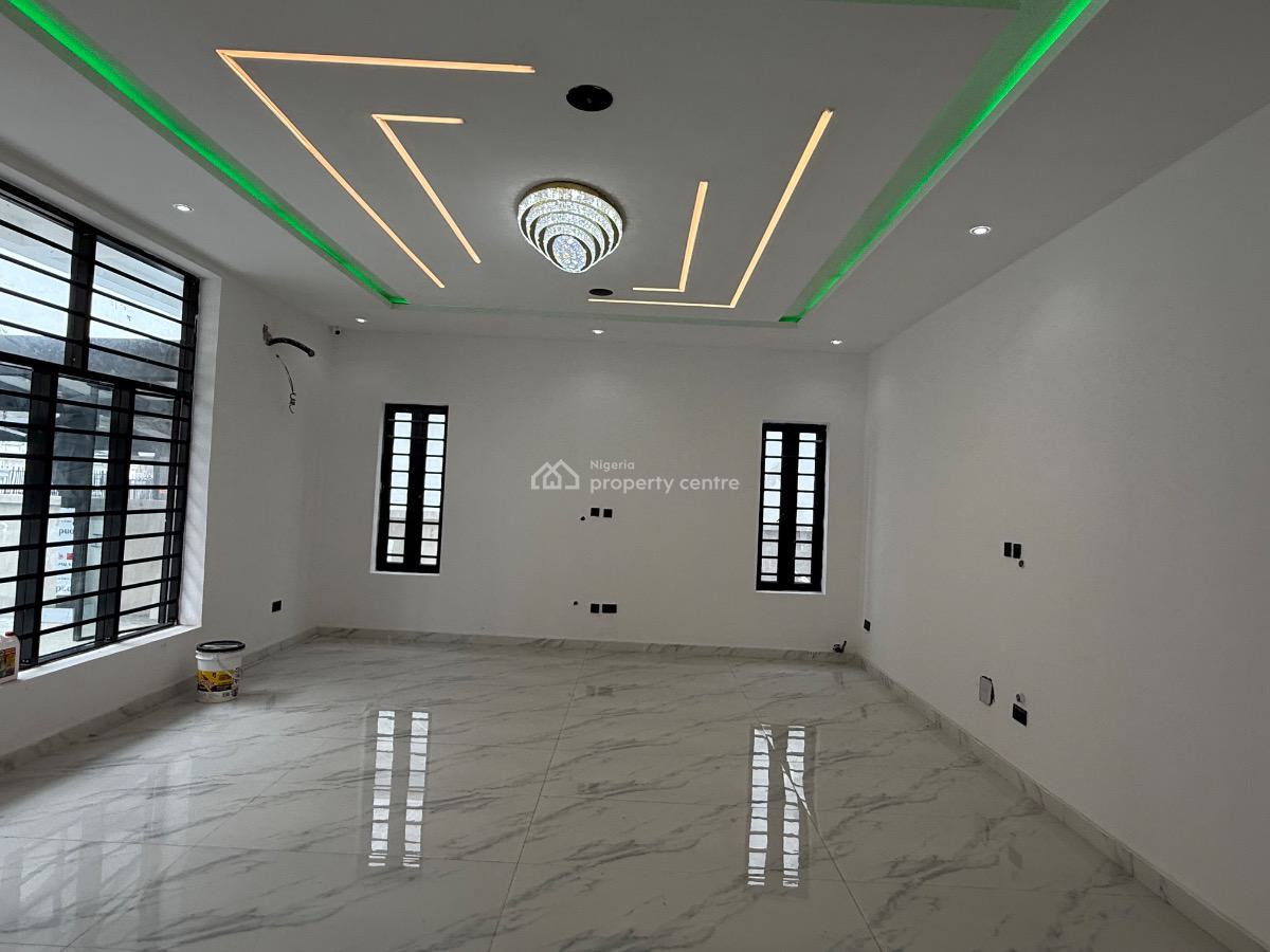 Contemporary 5 Bedroom Smart Home with a Maid Rooms., Chevron, Lekki Expressway, Lekki, Lagos, Detached Duplex for Rent