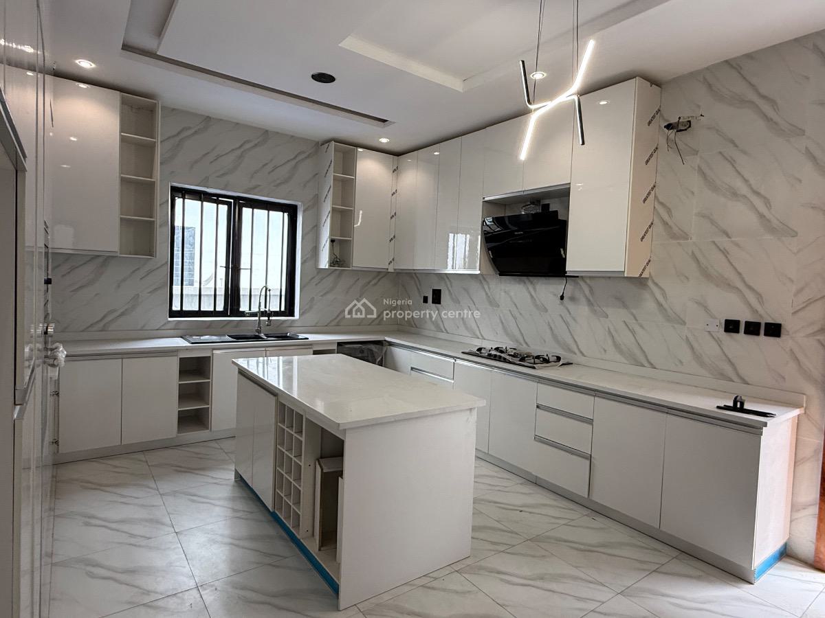 Contemporary 5 Bedroom Smart Home with a Maid Rooms., Chevron, Lekki Expressway, Lekki, Lagos, Detached Duplex for Rent