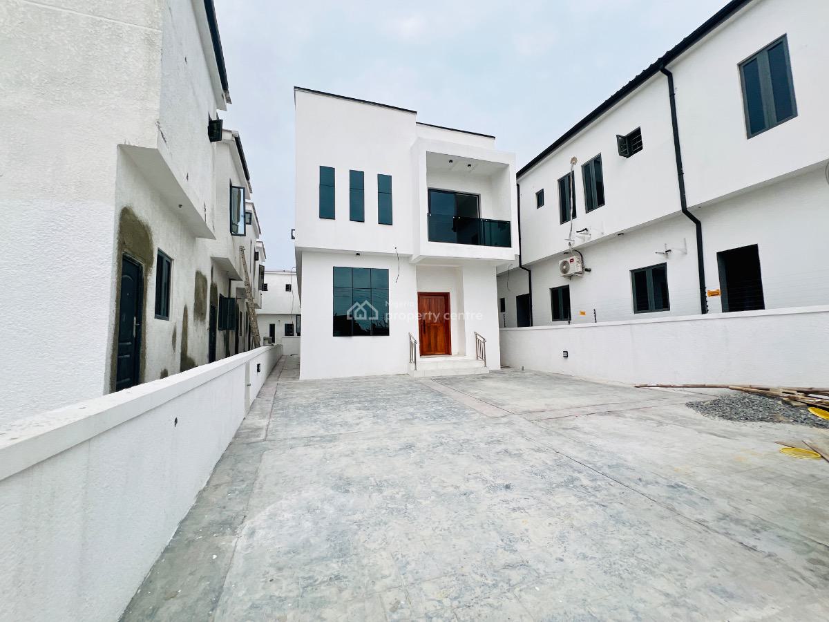 Newly Built 4 Bedroom Duplex with Bq, General Paint Bus Stop, Abraham Adesanya Ajah, Ajah, Lagos, Detached Duplex for Sale