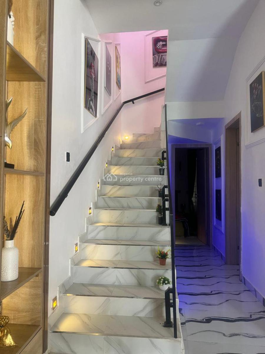 Luxurious 4 Bedroom Detached Duplex Located at Secured Estate, Orchi, Orchid Road, Lekki Phase 2, Lekki, Lagos, Detached Duplex Short Let