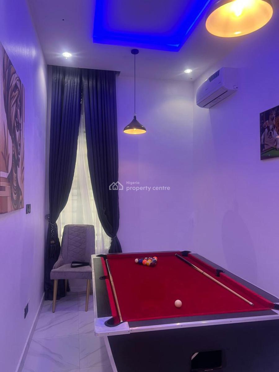 Luxurious 4 Bedroom Detached Duplex Located at Secured Estate, Orchi, Orchid Road, Lekki Phase 2, Lekki, Lagos, Detached Duplex Short Let