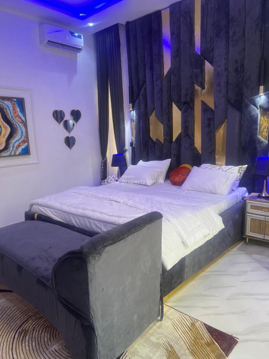 Luxurious 4 Bedroom Detached Duplex Located at Secured Estate, Orchi, Orchid Road, Lekki Phase 2, Lekki, Lagos, Detached Duplex Short Let