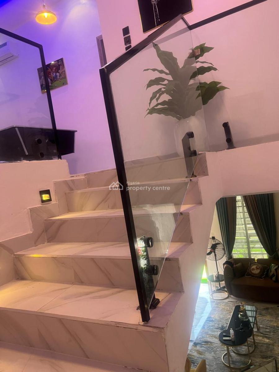 Luxurious 4 Bedroom Detached Duplex Located at Secured Estate, Orchi, Orchid Road, Lekki Phase 2, Lekki, Lagos, Detached Duplex Short Let