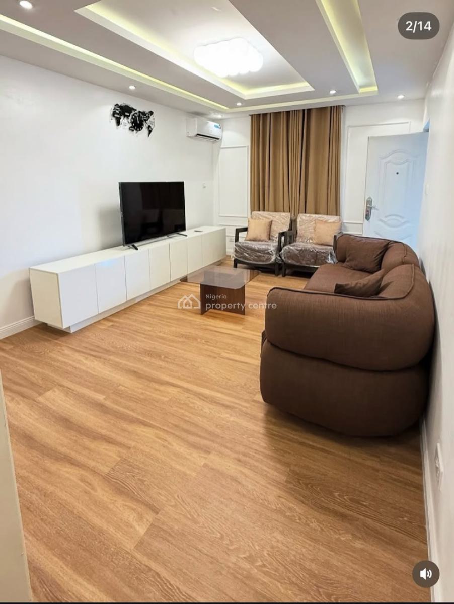 Beautiful 2 Bedrooms Serviced & Furnished Apartment in an Estate, Serene Neighborhood on a Tarred Road, Life Camp, Abuja, Flat / Apartment for Rent