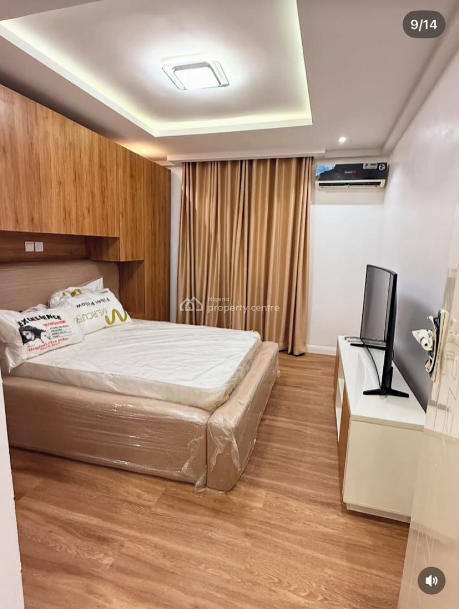Beautiful 2 Bedrooms Serviced & Furnished Apartment in an Estate, Serene Neighborhood on a Tarred Road, Life Camp, Abuja, Flat / Apartment for Rent