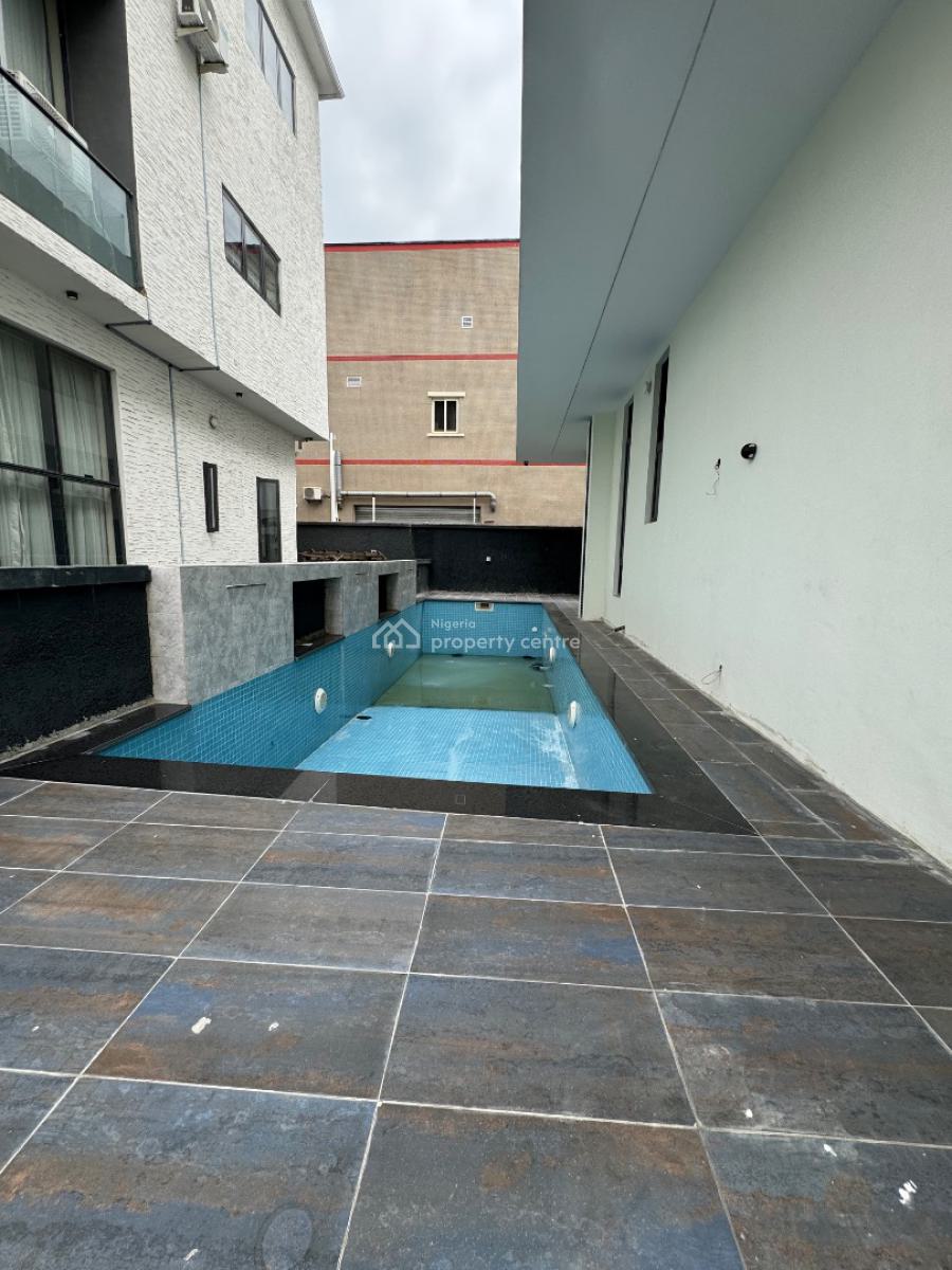 Spacious 5bedroom Fully Detached House with Pool, Ikate, Lekki, Lagos, Detached Duplex for Sale