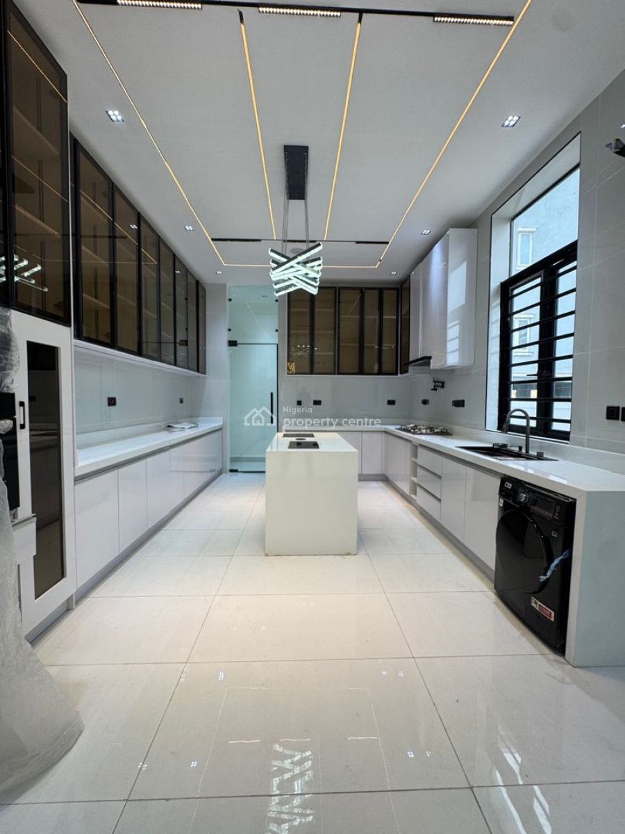 Unique 5 Bedroom Detached Duplex with Bq  and a Pool, Chevron Toll Gate, Lekki, Lagos, Detached Duplex for Sale