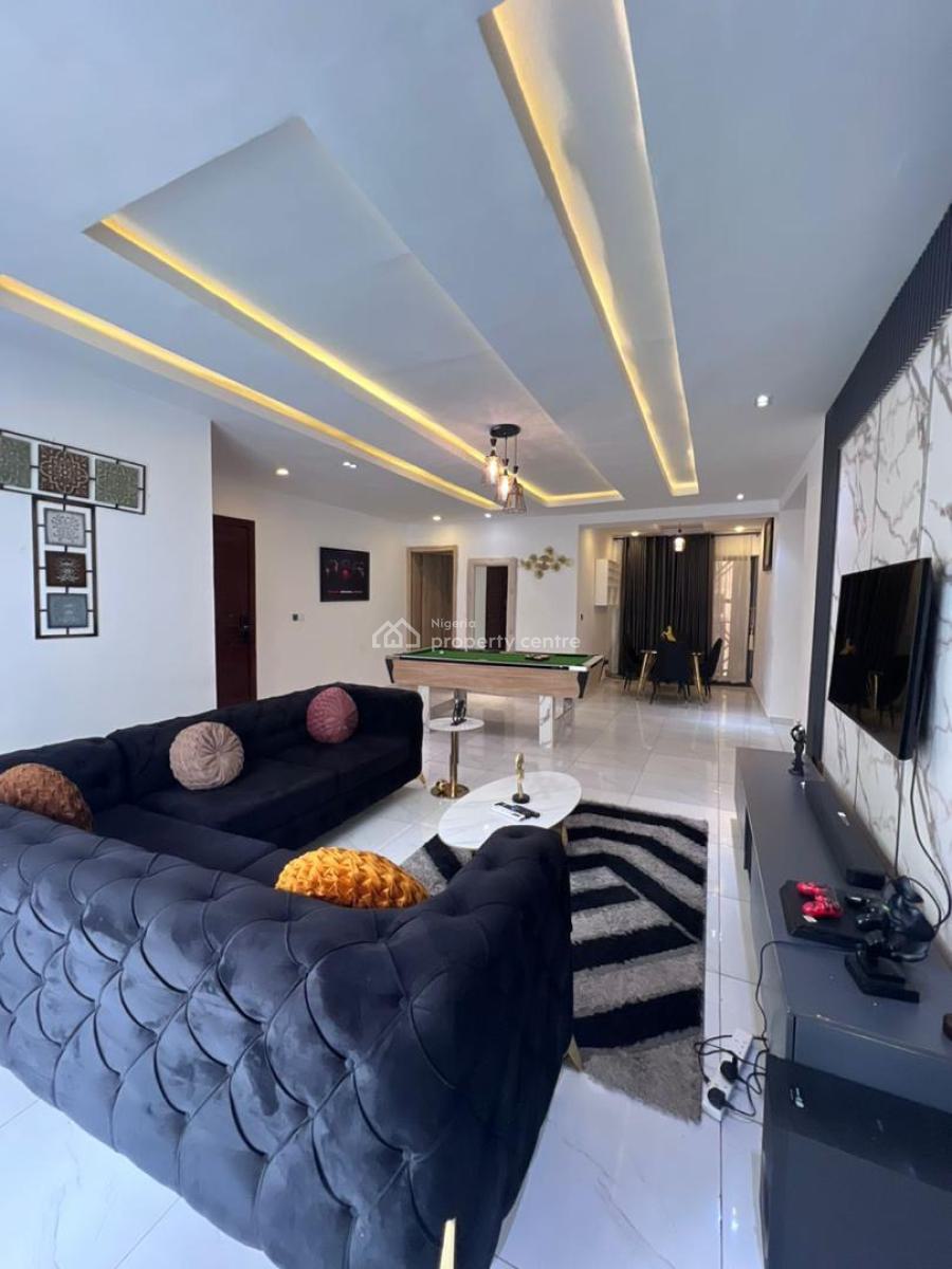 Luxury 2 Bedroom Apartment with Swimming Pool, Ps4 and Snooker Board, Ikate, Lekki, Lagos, Flat / Apartment Short Let