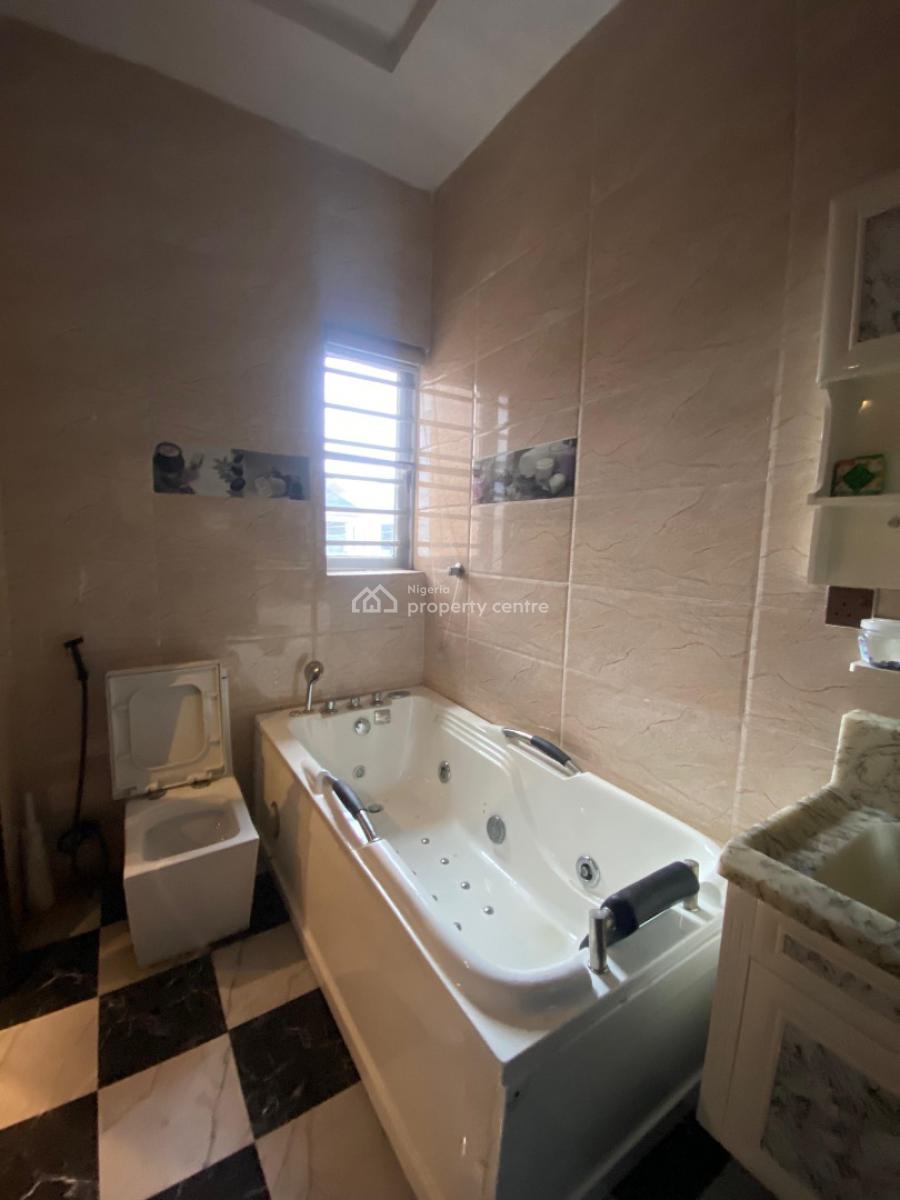 Fully Furnished 4 Bedroom Semi Detached Duplex with Bq & Generator, Osapa London, Lekki, Lagos, Semi-detached Duplex for Rent