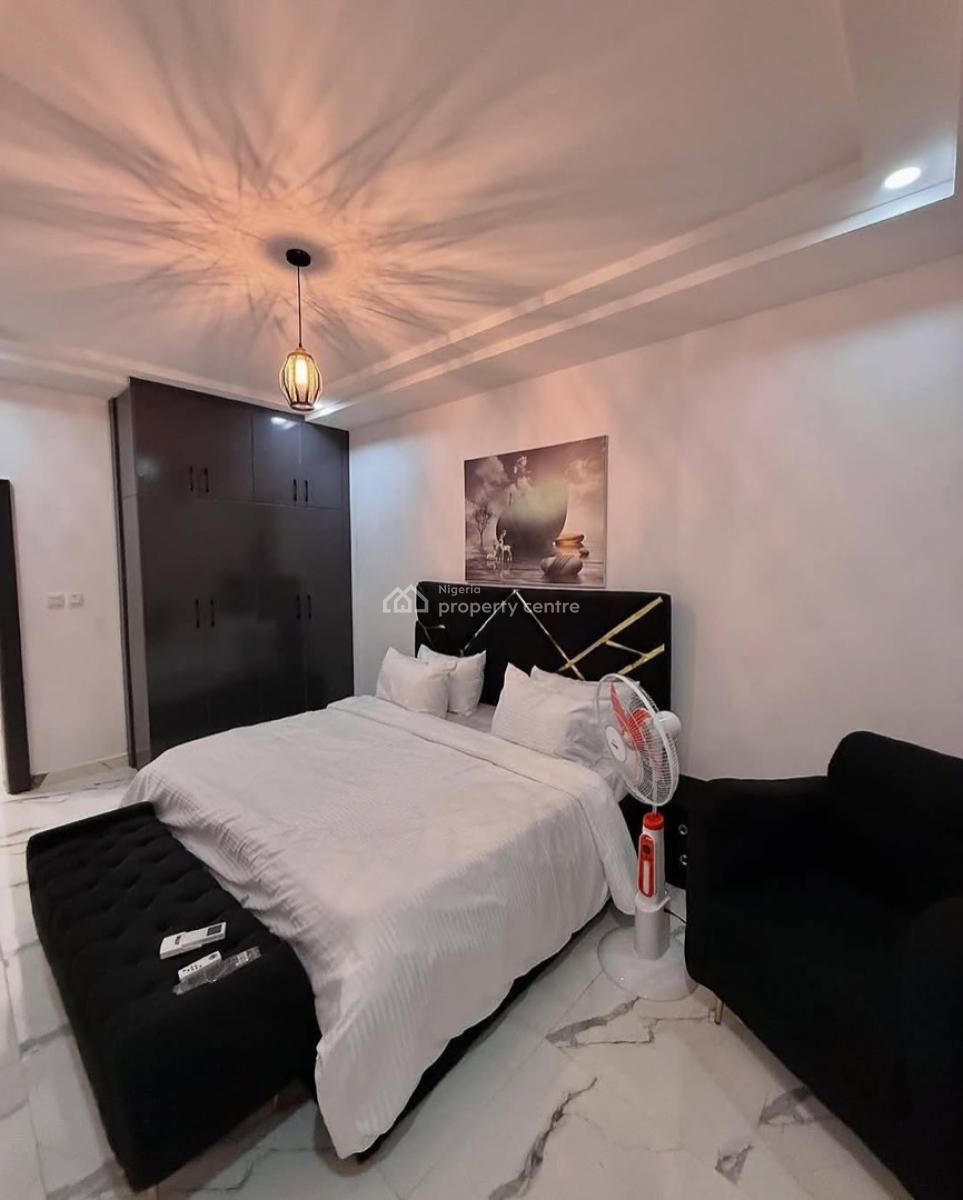 Ravishing 2 Bedroom Fully Serv & Furnished Apartment,24/7 Services, Serene Neighborhood, Wuye, Abuja, Flat / Apartment for Rent