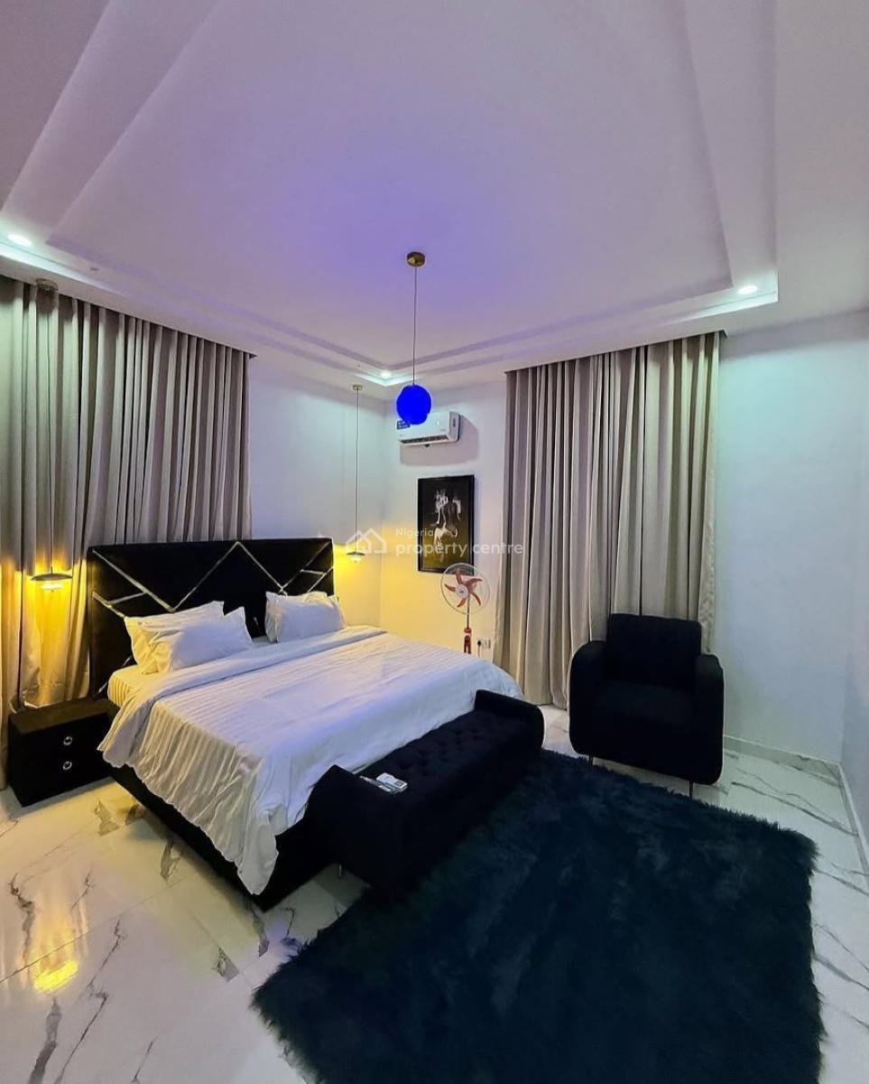 Ravishing 2 Bedroom Fully Serv & Furnished Apartment,24/7 Services, Serene Neighborhood, Wuye, Abuja, Flat / Apartment for Rent