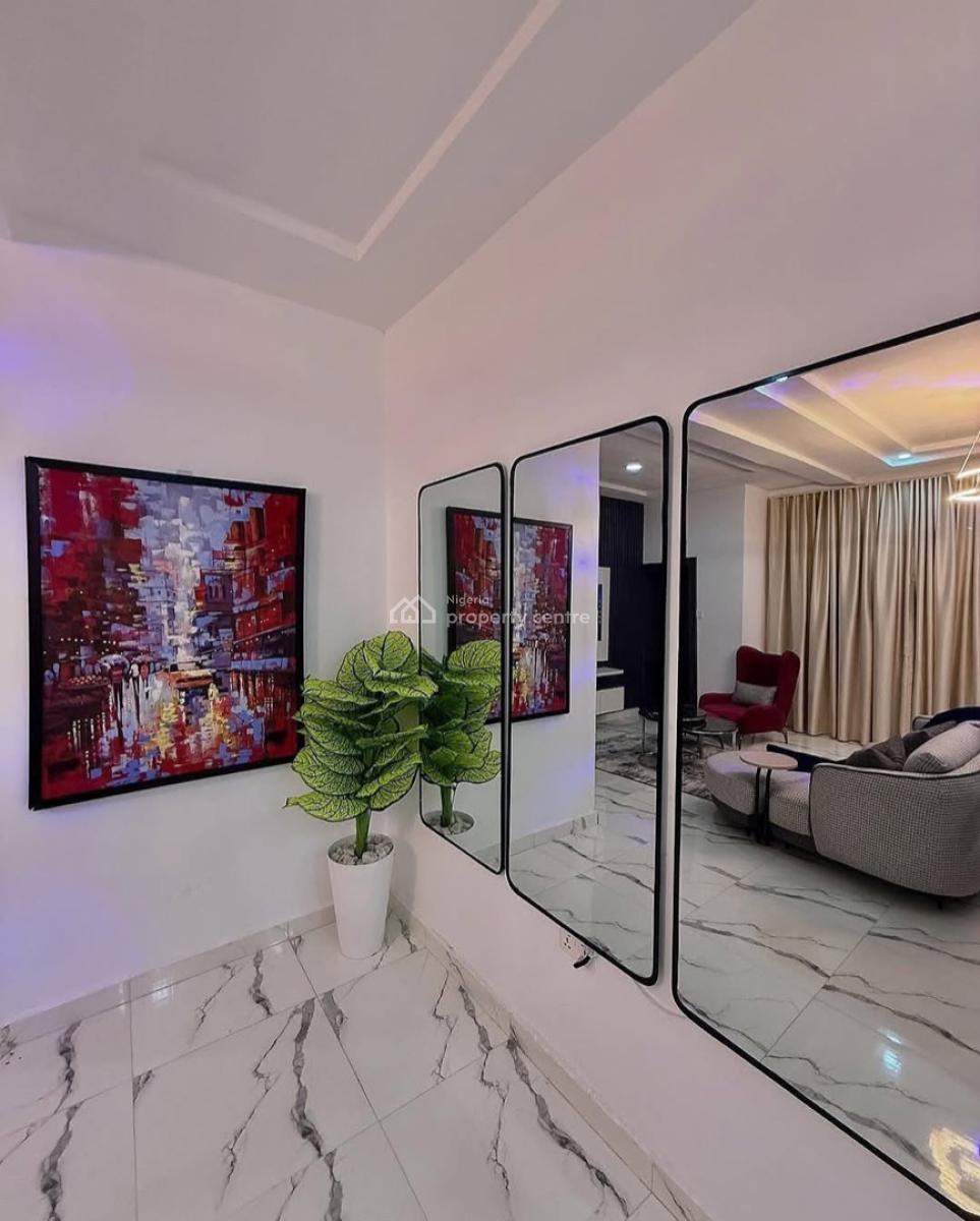 Ravishing 2 Bedroom Fully Serv & Furnished Apartment,24/7 Services, Serene Neighborhood, Wuye, Abuja, Flat / Apartment for Rent