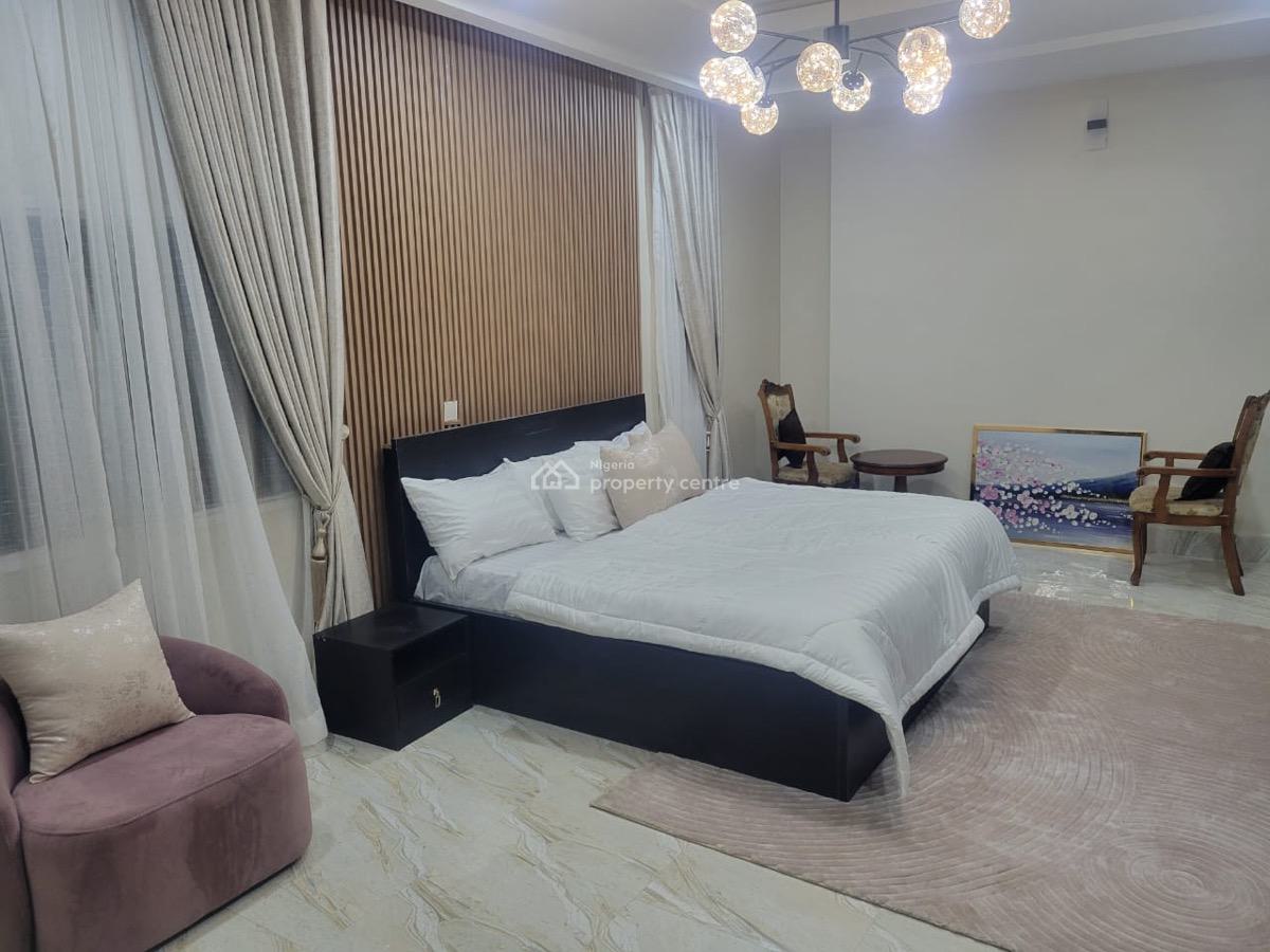 Exquisitely Designed 4 Bedroom Serviced and Furnished Terrace Duplex, Serene Neighborhood on a Tarred Access Road, Guzape District, Abuja, Terraced Duplex for Rent