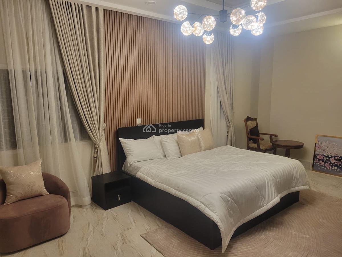 Exquisitely Designed 4 Bedroom Serviced and Furnished Terrace Duplex, Serene Neighborhood on a Tarred Access Road, Guzape District, Abuja, Terraced Duplex for Rent