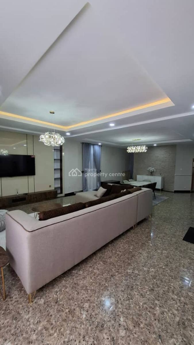 Exquisitely Designed 4 Bedroom Serviced and Furnished Terrace Duplex, Serene Neighborhood on a Tarred Access Road, Guzape District, Abuja, Terraced Duplex for Rent
