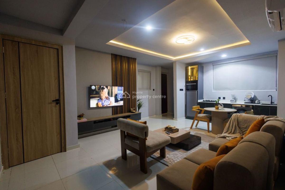 Luxury 1 Bedroom Apartment with Swimming Pool and Gym, Awolowo Road, Ikoyi, Lagos, Flat / Apartment Short Let