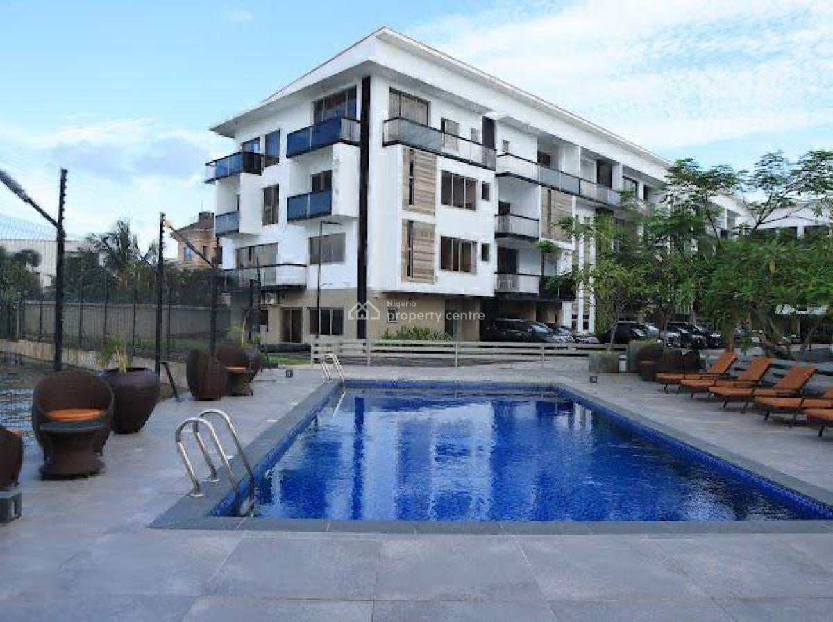 Luxury 3 Bedroom Mansionette Duplex with Lake View, Pool, Ps5 and Gym, Banana Island, Ikoyi, Lagos, Flat / Apartment Short Let