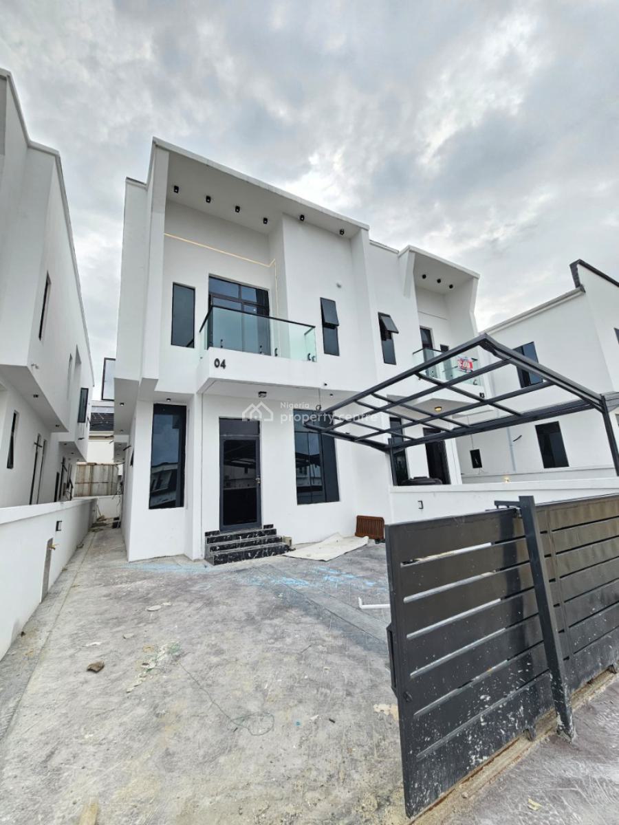 Luxurious Contemporary 4 Bedroom Deluxe Detached Duplex with Bq, Orchid, Lekki, Lagos, Detached Duplex for Sale