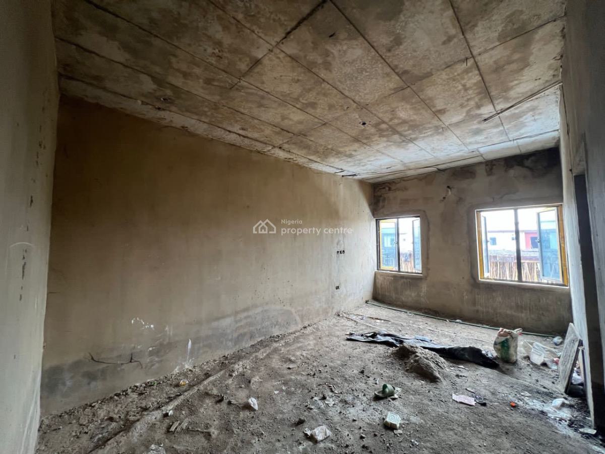 Well Spacious Semi Finished 3bedrooms Flats, Jahi, Abuja, Block of Flats for Sale