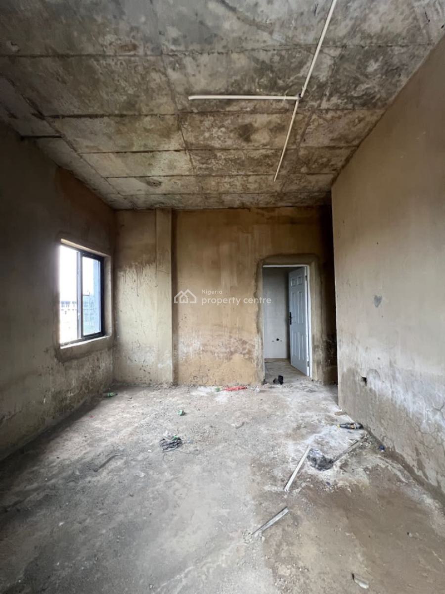 Well Spacious Semi Finished 3bedrooms Flats, Jahi, Abuja, Block of Flats for Sale