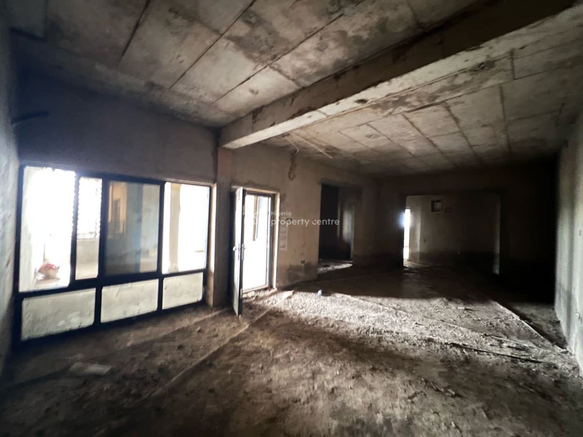 Well Spacious Semi Finished 3bedrooms Flats, Jahi, Abuja, Block of Flats for Sale