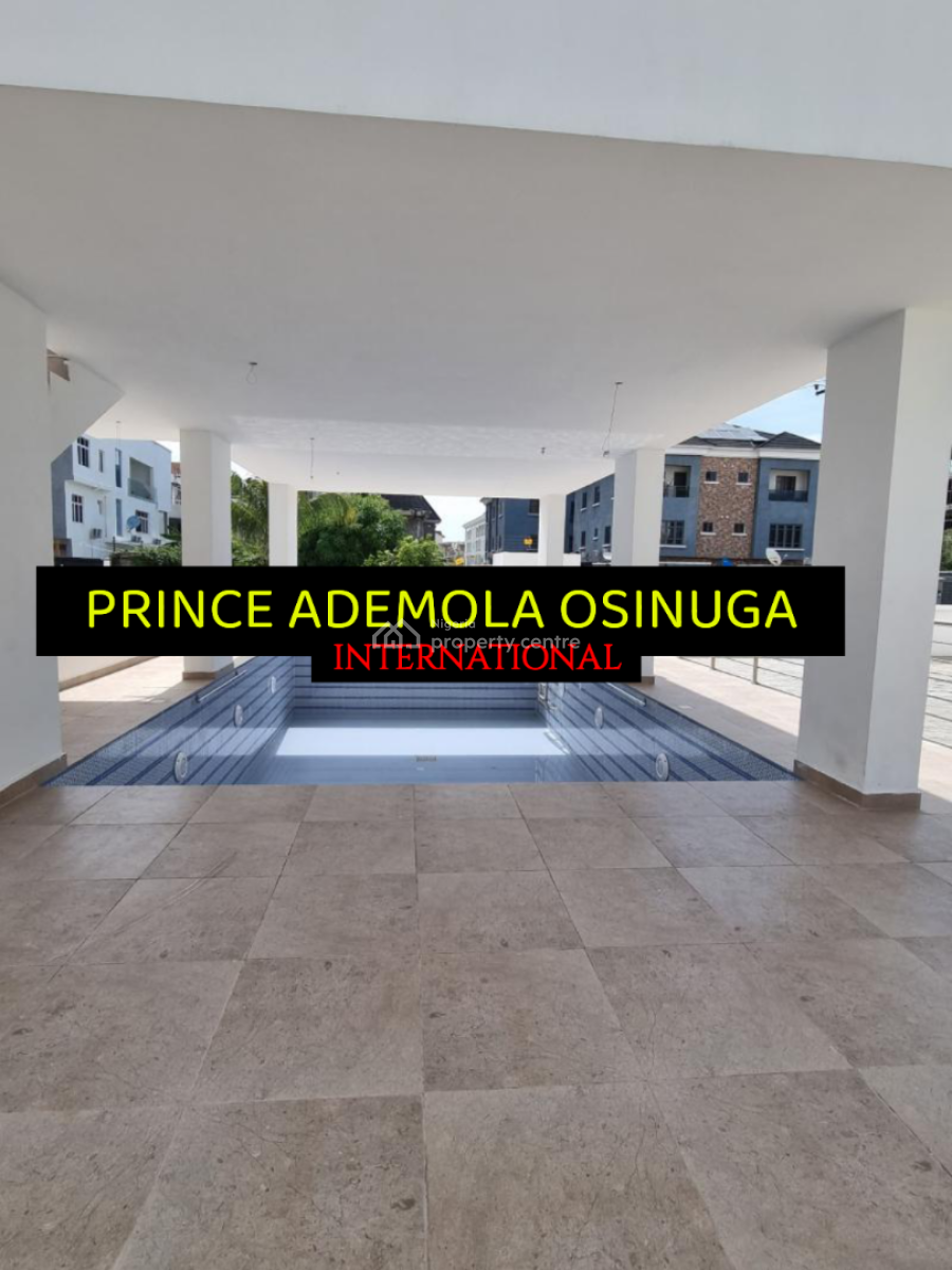 New & Luxury 4 Bedroom Apartment + Elevator+swimming Pool Etc, Off Banana Island Road, Ikoyi, Lagos, Flat / Apartment for Rent