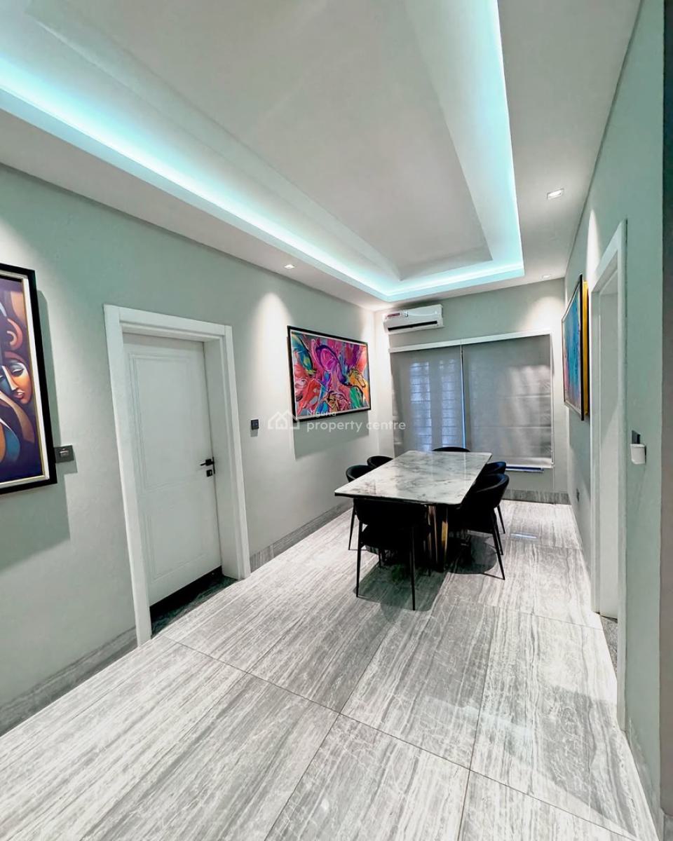Tastefully Designed 3 Bedroom Fully Furnished Apartment,24/7 Services, Serene Neighborhood on a Tarred Access Road, Katampe Extension, Katampe, Abuja, Flat / Apartment for Rent