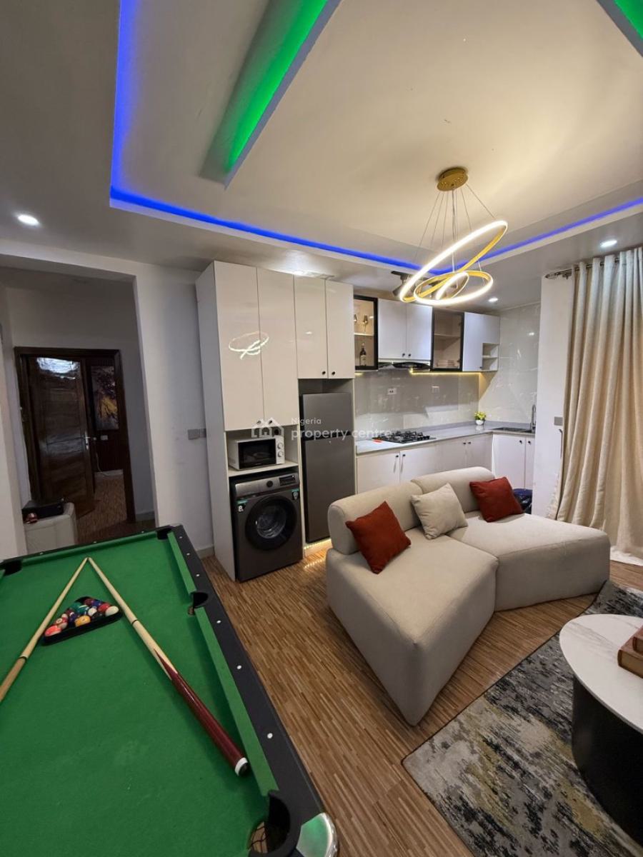 Luxury 1 Bedroom Apartment with Snooker Board and Swimming Pool, Ikate, Lekki, Lagos, Flat / Apartment Short Let