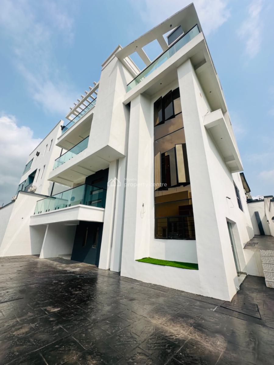 Spaciously 5 Bedroom Fully Detached Detached Driveway with a Pool, Gra Phase 2, Magodo, Lagos, Detached Duplex for Sale