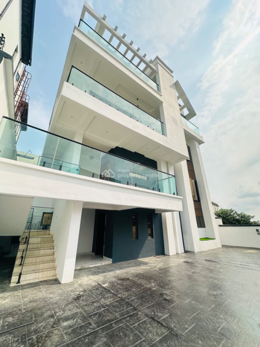 Spaciously 5 Bedroom Fully Detached Detached Driveway with a Pool, Gra Phase 2, Magodo, Lagos, Detached Duplex for Sale