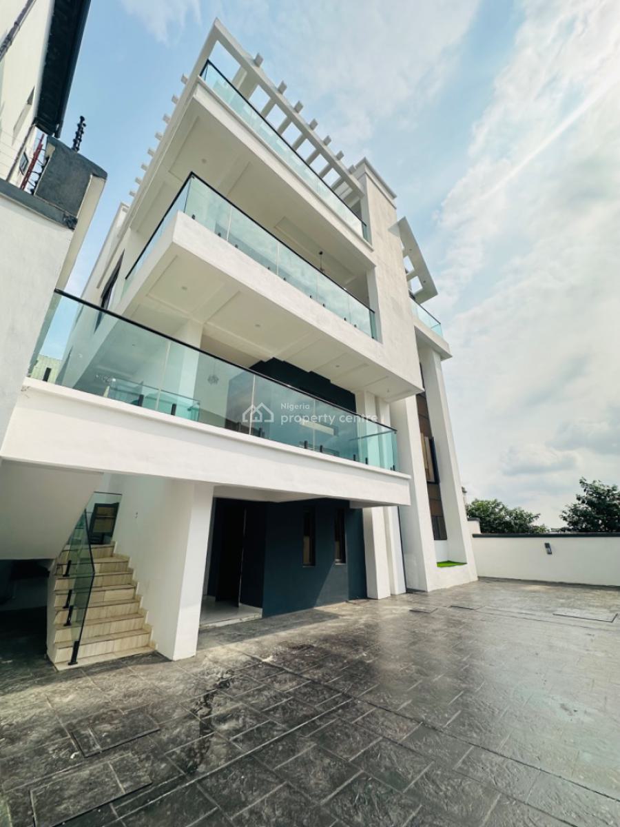Spaciously 5 Bedroom Fully Detached Detached Driveway with a Pool, Gra Phase 2, Magodo, Lagos, Detached Duplex for Sale