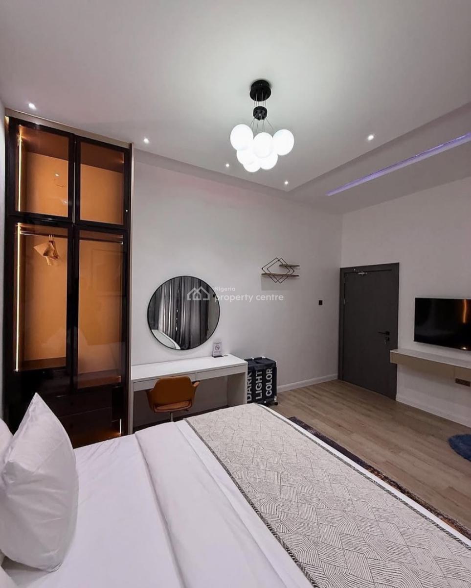 Luxurious 1 Bedroom Fully Serv & Furnished Apartment,gym,24/7 Services, Serene Neighborhood, Jabi, Abuja, Flat / Apartment for Rent