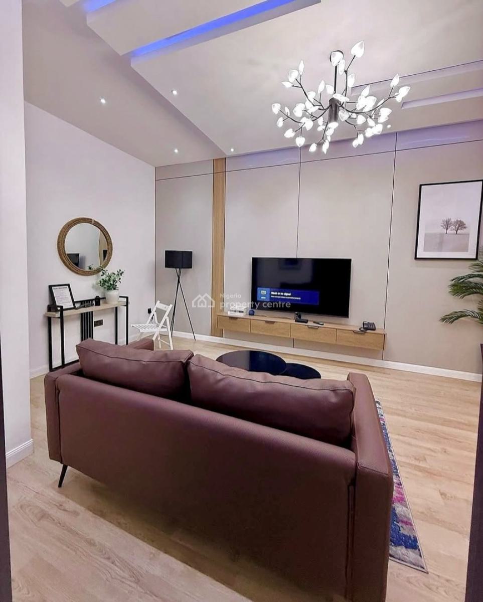 Luxurious 1 Bedroom Fully Serv & Furnished Apartment,gym,24/7 Services, Serene Neighborhood, Jabi, Abuja, Flat / Apartment for Rent