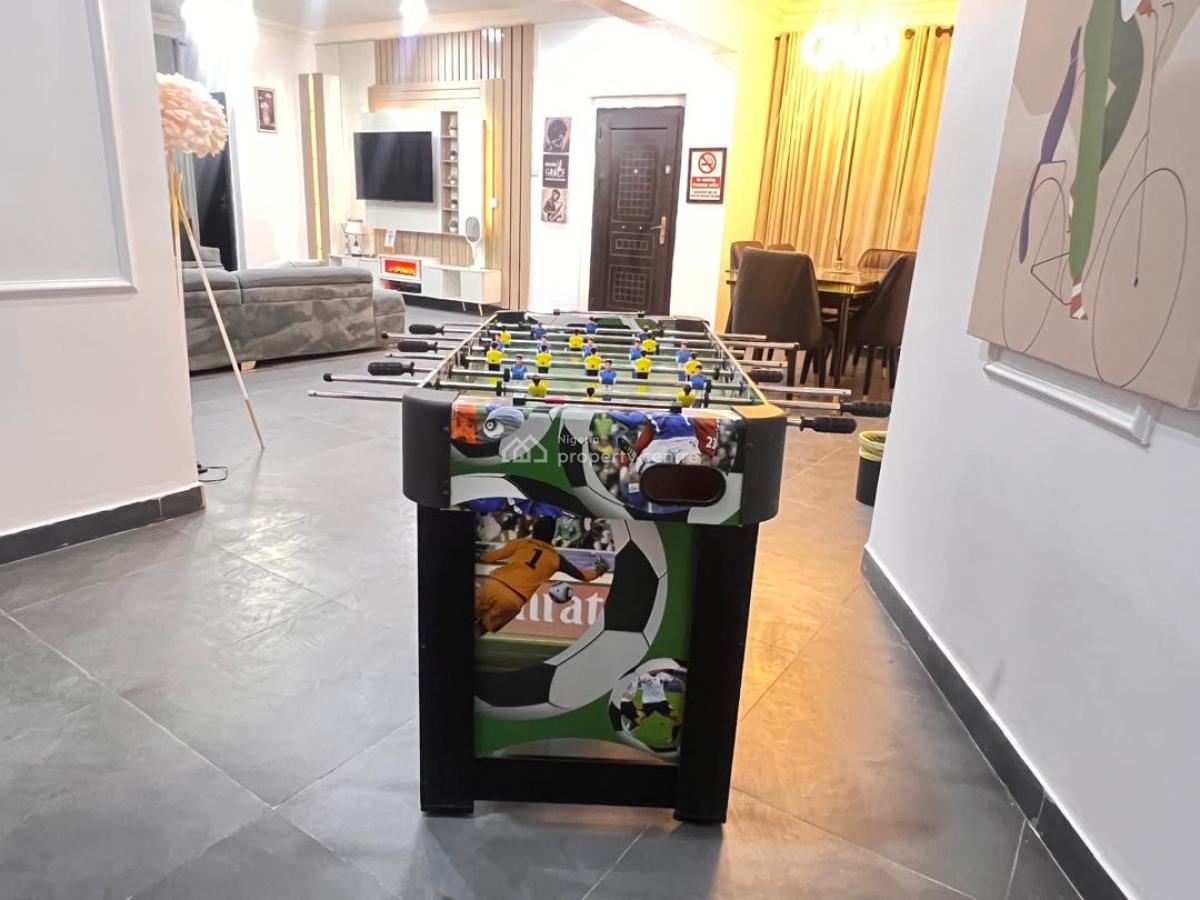 Luxury 3 Bedroom Apartment with Swimming Pool and Soccer Table, Oniru, Victoria Island (vi), Lagos, Flat / Apartment Short Let