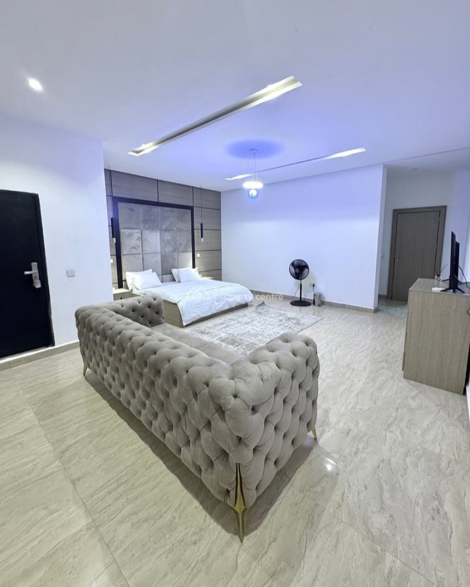 Luxurious 2 Bedrooms Serv & Furnished Apartment,24/7 Services,cctv, Sweet Neighborhood, Tarred Access Road, Guzape District, Abuja, Flat / Apartment for Rent