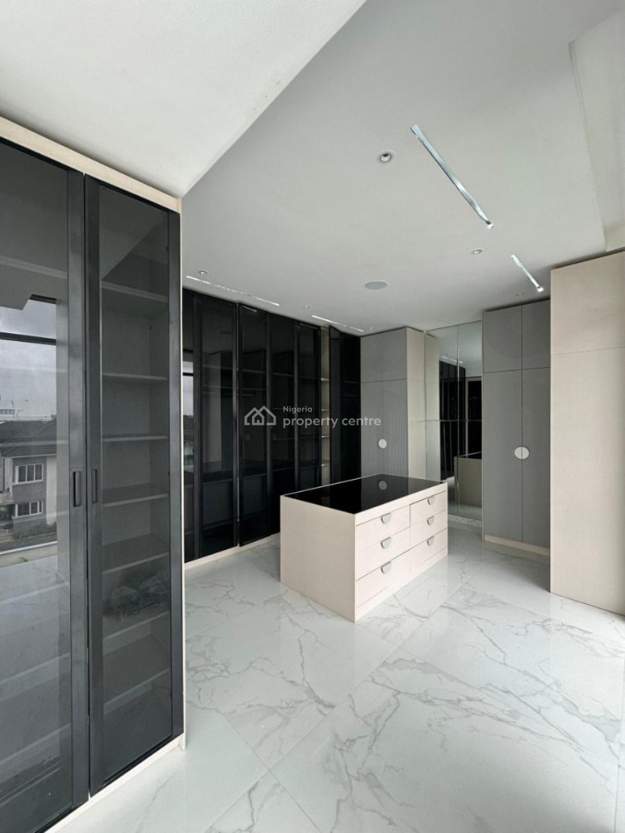 Contemporary 5 Bedroom Detached Duplex W/ Bq, Cinema, Pool, Elevator, Osapa, Lekki, Lagos, Detached Duplex for Sale