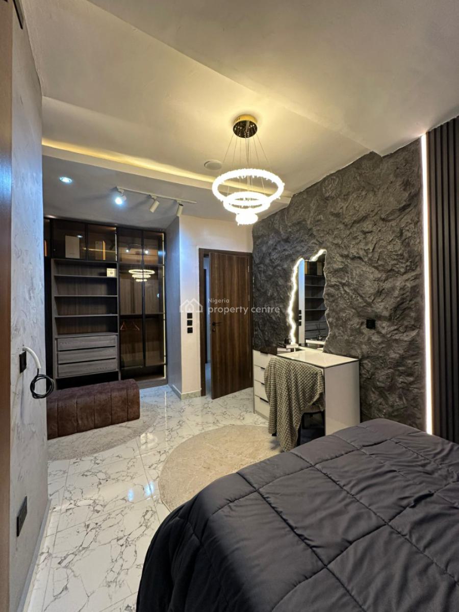 Furnished 2 Bedroom Apartment with Elevator & Lithium Solar, Chevron, Lekki, Lagos, Flat / Apartment for Sale