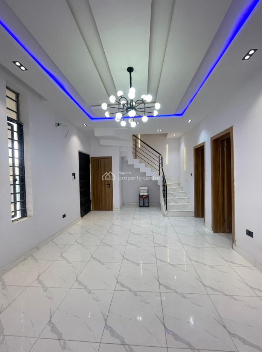Lovely 4 Bedroom Terrace Duplex in a Gated & Secured Estate, Chevron Toll Gate, Orchid Road, Lekki, Lagos, Terraced Duplex for Sale