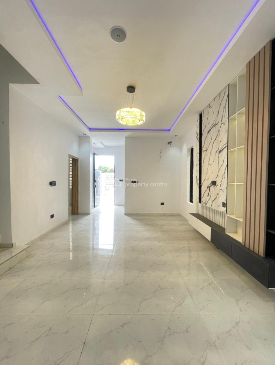Gorgeous 4 Bedroom Fully Detached Duplex with Bq in a Secured Estate, Chevron Toll Gate, Orchid Road, Lekki Phase 1, Lekki, Lagos, Detached Duplex for Sale