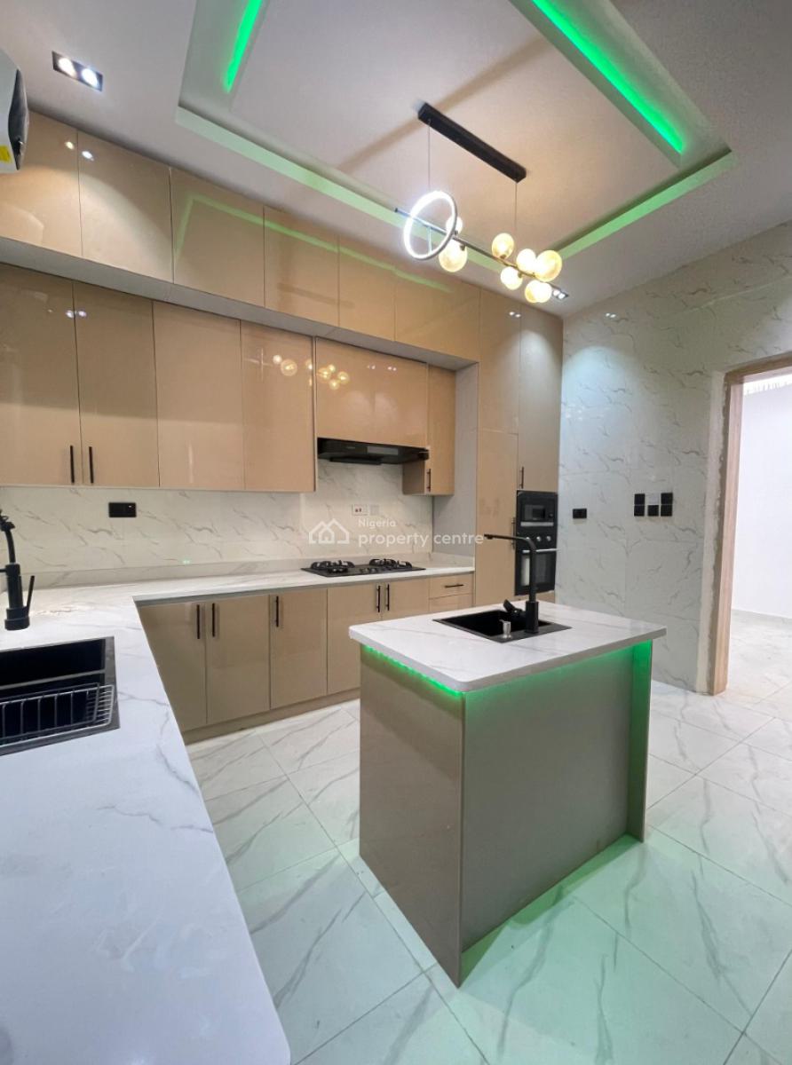 Gorgeous 4 Bedroom Fully Detached Duplex with Bq in a Secured Estate, Chevron Toll Gate, Orchid Road, Lekki Phase 1, Lekki, Lagos, Detached Duplex for Sale