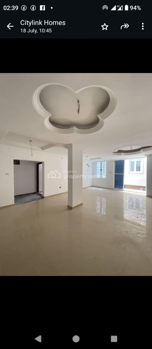 Modern 3-bed Apartment with Bq, Solar & Inverter in Yaba, Yaba Lagos, Yaba, Lagos, Terraced Duplex for Sale