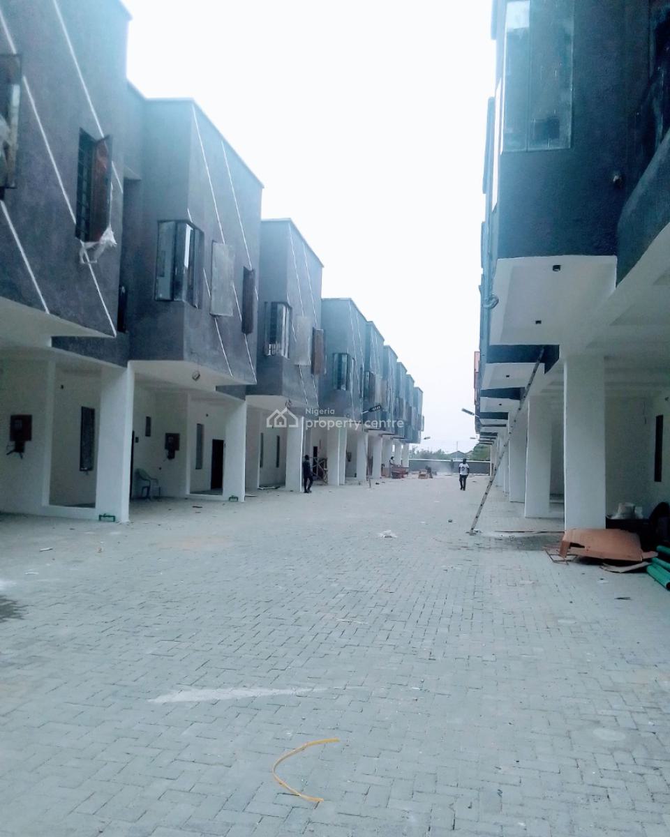Luxury 4 Bedroom Terrace Duplex, Lbs Ajiwe, Ajiwe, Ajah, Lagos, Terraced Duplex for Rent